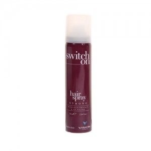 Switch on hair spray