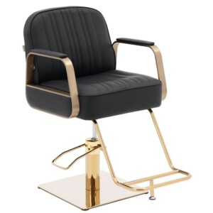 CH136BL Eddie Styling Chair - Black