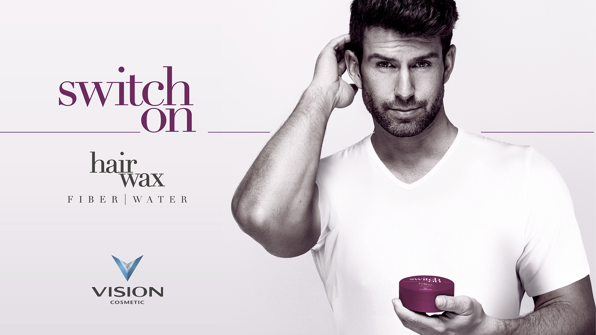 Switch on hair wax