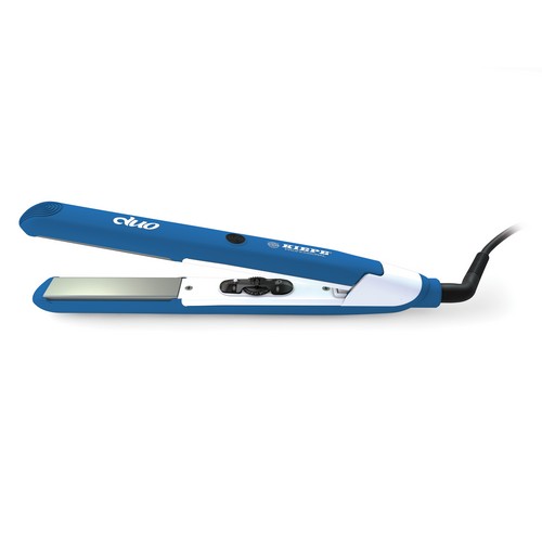 Kiepe Duo Hair Straightener Blue White Salon Barber Trade