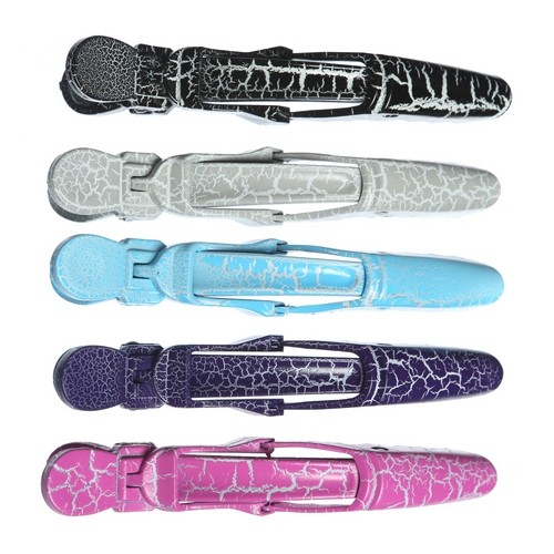 Croco Clip - Mixed Colours - Crackle Style Photo